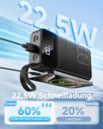 PDBEST 60000mAh Powerbank mit 22,5W USB-C Schnellladung – Externe Akku für Smartphones & Tablets – Bild 2