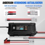 ECO-WORTHY 12V/24V 20A LiFePO4 Batterieladegerät – Intelligentes Multi-Current Schnellladegerät – Bild 9