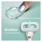 Gillette Venus Pro Smooth Sensitive Damenrasierer Rosegold – 5-Klingen-Rasierer für empfindliche Haut – Bild 4