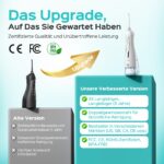 COSLUS C20 (F5020E) Kabellose Munddusche mit 300ml Tank – IPX7 Wasserdicht für Tiefenreinigung – Bild 3