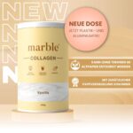 Marble Collagen Pulver 450g mit Vanille – Kollagen Hydrolysat Typ 1, 2 & 3 – Bild 2