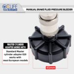 CCLIFE 3L Bremsenentlüftungsgerät mit E20 Adapter – Bremsflüssigkeitswechsel für Heimwerkstatt – Bild 5