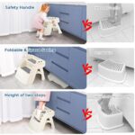 Growaystory Tritthocker Kinder 2 Stufen – Klappbar, rutschfest & sicher für Bad & Küche – Bild 9