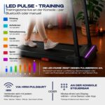 Sportstech sProRun Laufband klappbar – 12 km/h, 9% Steigung, bis 120 kg für Homeoffice – Bild 4
