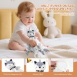 LOFTANK 7-in-1 Baby Geschenkset – Kuscheldecke, Rassel & Zubehör für Neugeborene – Bild 7