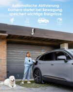 CZEview 2K Überwachungskamera Aussen mit Akku – 300° PTZ, Farbige Nachtsicht & 2-Wege Audio – Bild 4