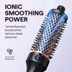 Wavytalk Thermobürste mit Ionentechnologie & Keramik-Turmalin – 38mm Lockenbürste für glattes, glänzendes Haar – Bild 4