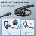 New Bee Bluetooth 5.1 Headset mit 72h Akku & CVC 8.0 Geräuschunterdrückung – Freisprechanlage – Bild 8
