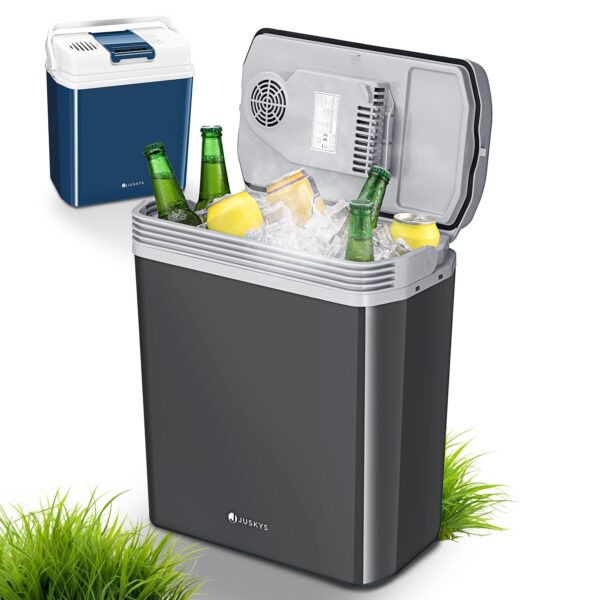 Juskys Nordpol 24 L Elektrische Kühlbox – Kühlen & Wärmen für Auto & Zuhause