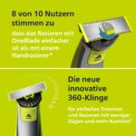 PHILIPS OneBlade 360 Face & Body – 3-in-1 Rasierer, Trimmer & Bodygroomer mit App – Bild 6
