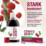 Montmorency-Sauerkirsch-Konzentrat 500 ml – 1.450 Kirschen pro Flasche für Regeneration & Gesundheit – Bild 9