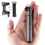 GIYO Super Micro Fahrradreifenpumpe Teleskop – 80 PSI MTB Pumpe mit Presta & Schrader
