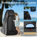 WolfWise Pop-Up Duschzelt – Wasserfest & UV-Schutz, 10-Sekunden Aufbau, 1,9m/2,1m – Bild 4