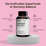 LEAF HARMONY BALANCE Kapseln – Hormonkomplex für Frauen mit Ashwagandha & Vitamin B6 – Bild 3