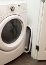 SAMMART 41L Zusammenklappbarer Wäschekorb – Platzsparender Wäschesortierer in Grau – Bild 4