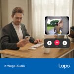 Tapo D205 Akku-Videotürklingel – 2K Weitwinkel mit KI-Personenerkennung & Zwei-Wege-Audio – Bild 9