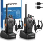 Baofeng Walkie Talkie 16-Kanal mit 1500mAh Akku – Reichweite bis 5km für Profis