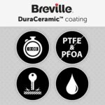 Breville DuraCeramic Waffeleisen VST072X – Antihaftbeschichtung & tiefe Platten – Bild 6