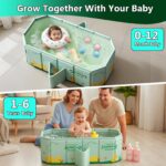 Lafisun Faltbare Babybadewanne 78x45x30 cm – Stabile Babywanne für 0-8 Jahre – Bild 7
