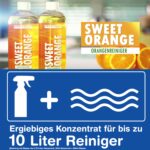 Das blaue Wunder Sweet Orange Konzentrat 3 x 750 ml – Universalreiniger mit Orangenöl – Bild 4