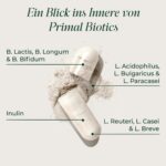Primal Biotics – Tägliches Probiotika-Supplement mit 15 Bakterienstämmen & 100 Mrd. KBE – Bild 3