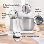 Bosch Küchenmaschine MUM58W20 – 1000 W Rührmaschine mit 3,9 L Edelstahlschüssel – Bild 3