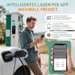 AIMILER Wallbox 11kW mit App – Mobile Ladestation 400V Typ 2 für E-Autos – Bild 2