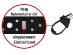 Bullwing Rahmenhalter kurz Ø 25+30mm – Sichere Fahrradbefestigung für Träger – Bild 4
