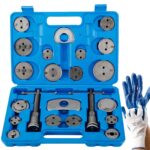 FreeTec 24-tlg. Bremskolbenrücksteller Set – Universal Bremssattel Werkzeug Kit