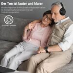 LETSACTIV Funkkopfhörer für Fernseher – Kabellose TV-Kopfhörer mit Ladestation – Bild 4