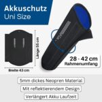 HiLo sports 3-teiliges E-Bike Transportschutz Set – Akku, Motor & Lenker Hülle – Bild 2
