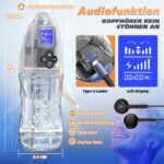 Elektrischer Masturbator mit 10 Vibrationen & 7 Saugmodi – Premium 6-in-1 Trainingsgerät für Männer – Bild 6