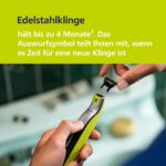 PHILIPS OneBlade 360 Face – Elektrischer Rasierer & Trimmer mit 360° Klinge für Gesicht – Bild 5