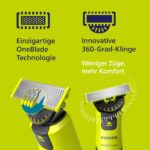 PHILIPS OneBlade 360 Face & Body – 3-in-1 Rasierer, Trimmer & Bodygroomer mit App – Bild 5
