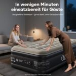 OlarHike Luftbett 90x200 cm mit integrierter Pumpe – Selbstaufblasende Gasmatratze für Camping & Gäste – Bild 5