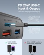VIYISI Power Bank 30000mAh mit 22.5W USB-C – Schnellladefunktion für iPhone & Samsung – Bild 8