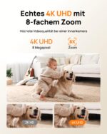 Anona Pano 4K UHD Innenüberwachungskamera – 360° Auto-Tracking, Wi-Fi 6, KI-Erkennung – Bild 10