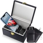 Samfolk RFID Autoschlüssel Faraday Box & Tasche 2er Set – Keyless-Diebstahl-Schutz