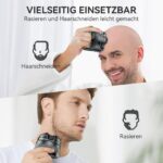 kensen Kopfrasierer Herren – 6D-Schwimmkopf, wasserdicht & 160 Min Akkulaufzeit – Bild 5
