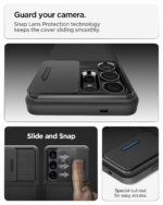 Spigen Optik Armor Samsung Galaxy S26 Ultra Hülle – Kamera-Schutz mit Air Cushion, Schwarz – Bild 3