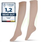 Silverline Medizinische Kompressionsstrümpfe 15-20mmHg – Bio-Baumwolle für Damen & Herren