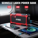 GOOLOO GP2000 Auto Starthilfe 2000A mit USB-Powerbank – Zuverlässiger Batterie-Booster für 12V Fahrzeuge – Bild 5