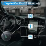 Vgate iCar Pro 2S Bluetooth OBD2 Diagnosegerät – Fahrzeugdiagnose für iOS, Android & Windows – Bild 2