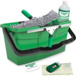 UNGER ErgoTec 6in1 Complete Kit – Profi-Fensterreiniger Set für streifenfreie Glasreinigung