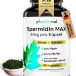 plantomol Spermidin MAX 6mg – Hochdosierte Kapseln für Zellerneuerung, 3 Monatsvorrat