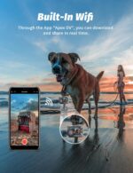 Apexcam X80Pro 4K60 Action Cam 64MP – Doppelbildschirm & 40m Wasserdicht – Bild 5