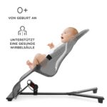 Kinderkraft MIMI Babywippe – Skandinavisches Design mit Spielbügel für Neugeborene – Bild 5