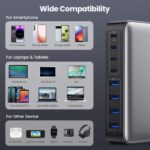 Feob 200W USB-C Ladegerät 8-Port mit GaN III – Schnellladung für Laptop & Smartphone – Bild 3