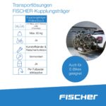 FISCHER Kupplungsfahrradträger ProlineEvo 3 – Transport für 3 Fahrräder & E-Bikes – Bild 4