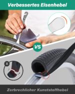 HAZENS 16-in-1 Fahrrad Reparaturset mit Satteltasche & 120 PSI Mini-Luftpumpe – Bild 5